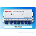 6 way CATV Amplifier 30dB 1 in 6 out